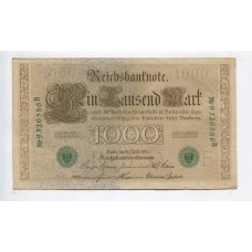 ALEMANIA BILLETE GRANDE DE 1000 MARCOS